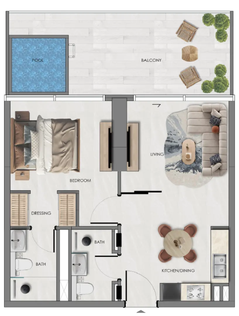 SAMANA Portside at Downtown Jebel Ali — 8