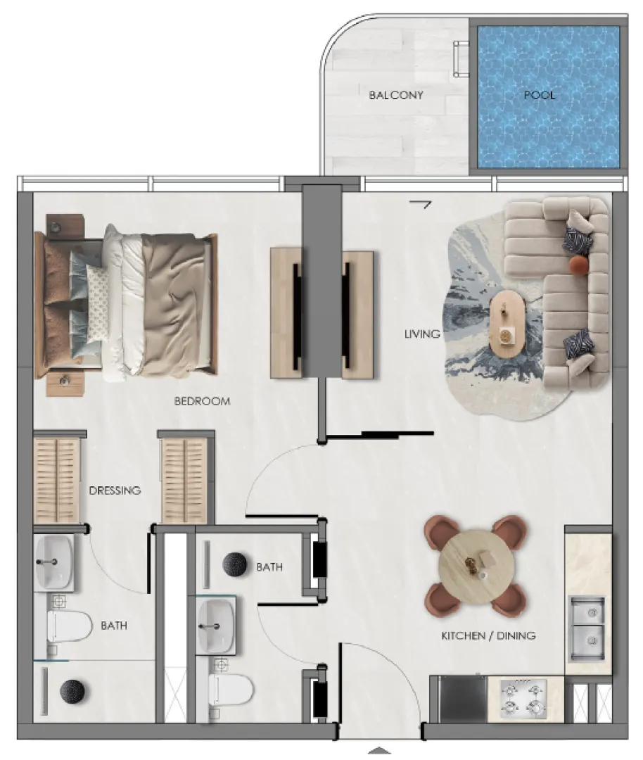 SAMANA Portside at Downtown Jebel Ali — 7